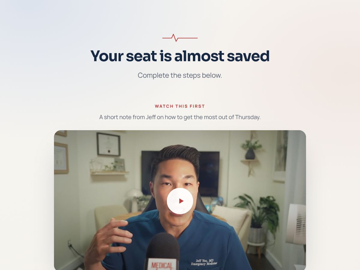 Thank-you page preview